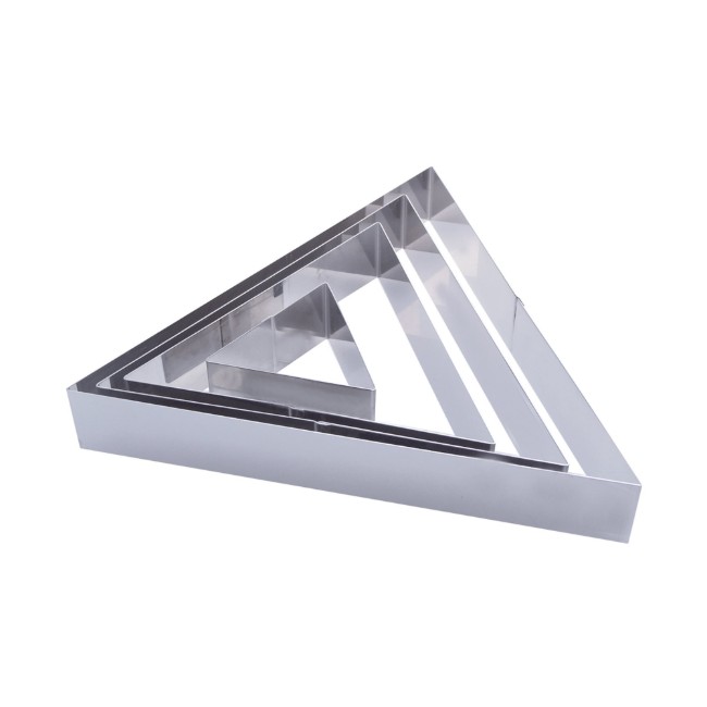 Форма за фреза, неръждаема стомана, 20 см - марка "de Buyer".