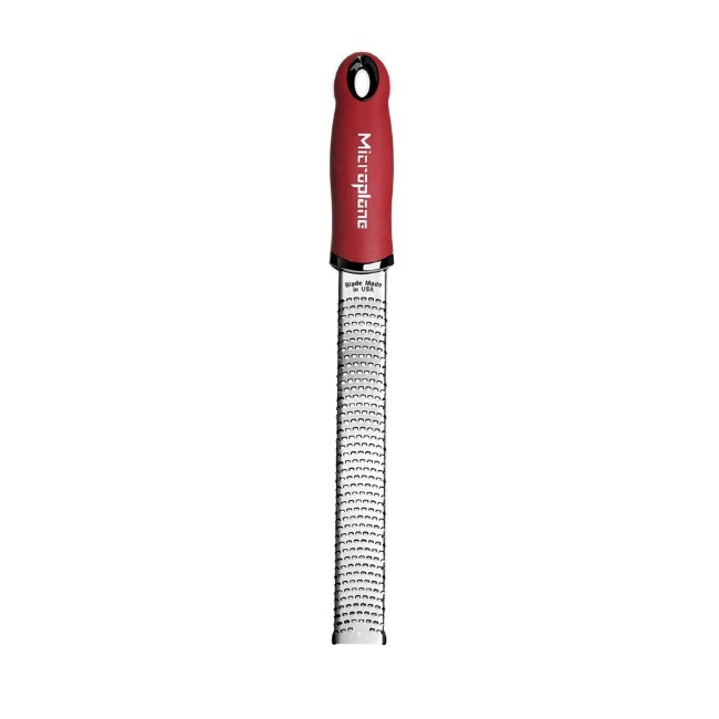 Ренде от хирургическа стомана, 30,5 х 3,3 см, "Pomegranate Red" - Microplane