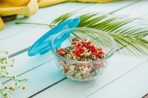 Стъклена купа с капак, изработена от термоустойчиво стъкло, "Prep&Store", 14 см / 500 мл - Pyrex
