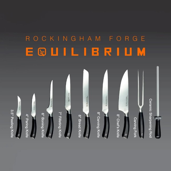 Комплект ножове, 10 броя, "Rockingham Forge Equilibrium" - Grunwerg