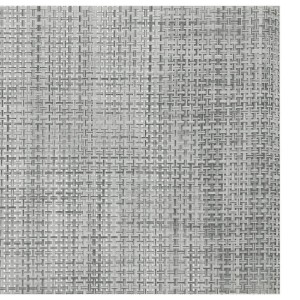 Комплект от 4 постелки за маса, 45 см, сив 