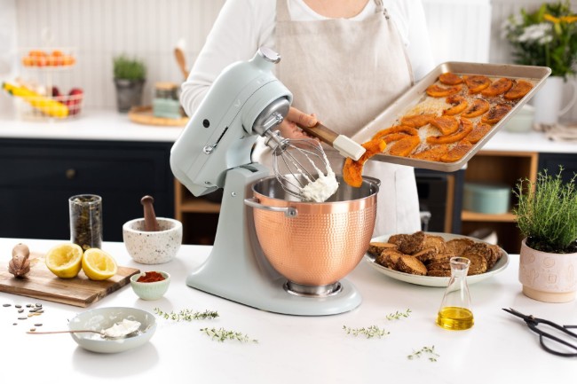 Миксер с купа 4.7L, Artisan, Model 180, Design Edition, Blossom - KitchenAid