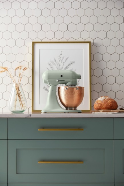 Миксер с купа 4.7L, Artisan, Model 180, Design Edition, Blossom - KitchenAid