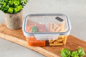 Кутия за обяд с отделения, 800 мл, Eco Snap, "MasterClass" - Kitchen Craft