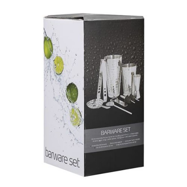 Комплект за приготвяне на коктейли, неръждаема стомана, 8 части – Kitchen Craft