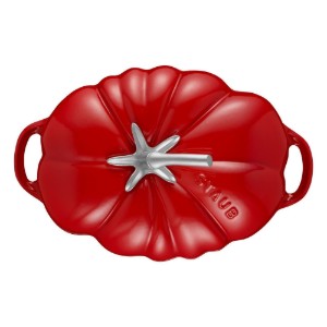 Тенджера за готвене "Cocotte", доматенообразна, изработена от чугун, 25 см/2,9 л, Cherry - Staub