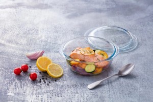 Кръгла чиния, изработена от термоустойчиво стъкло, 2.1L, "4 in 1" - Pyrex