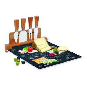 Комплект за сервиране на сирена, 6 части, 30 × 25 см, "World of Cheese" - Easy Life