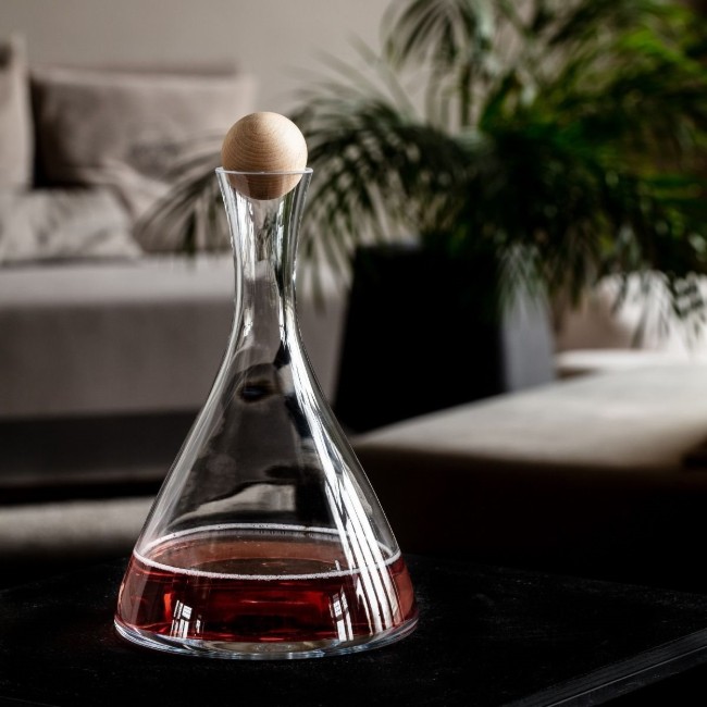 Декантер, кристално стъкло, 1 л, "Wine Connoisseur" - Krosno