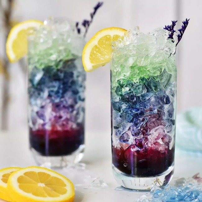 Комплект чаши "long drink" от 6 части, кристално стъкло, 360мл, "Glamour" - Krosno