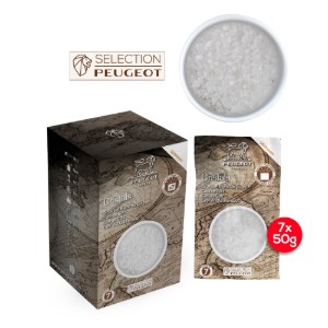 Комплект 7 пакетчета бяла едра сол, 7х50гр, "Spices" - Peugeot