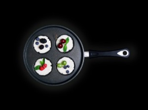 Тиган, алуминий, 26 см, височина 1 см - AMT Gastroguss