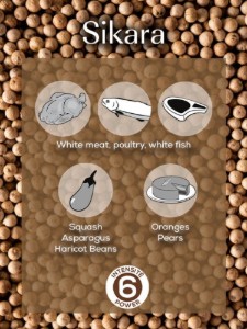 Комплект от 3 пакетчета бял пипер на зърна, 3 × 20гр, Sikara Premium, Spices - Peugeot