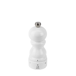 Мелачка за сол, 12 см, "Paris u'Selec", White Lacquer - Peugeot