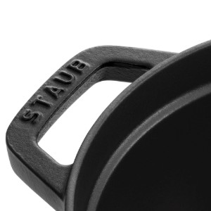 Тенджера за готвене от чугун от кокот, 22 см/2,6 л, Black - Staub