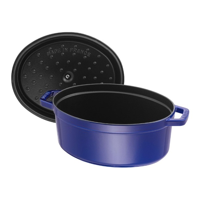Овална тенджера Cocotte от чугун 33 см/6,7 л, цвят  Dark Blue - Staub