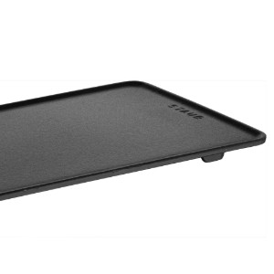 Плато за сервиране от чугун 25 х 12 см, <<Black>> - Staub 