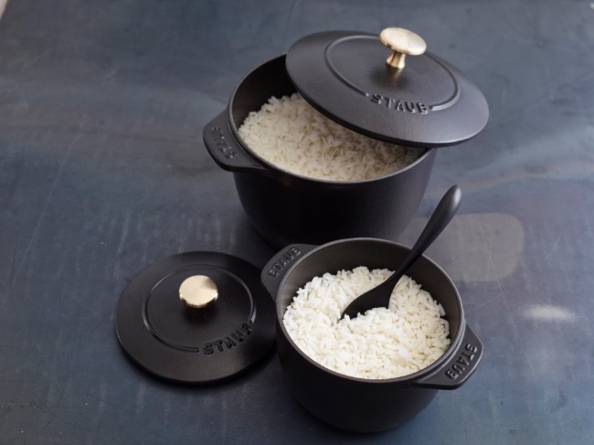 Тенджера за готвене на кокот за ориз 16 см/1,75 л, Black - Staub