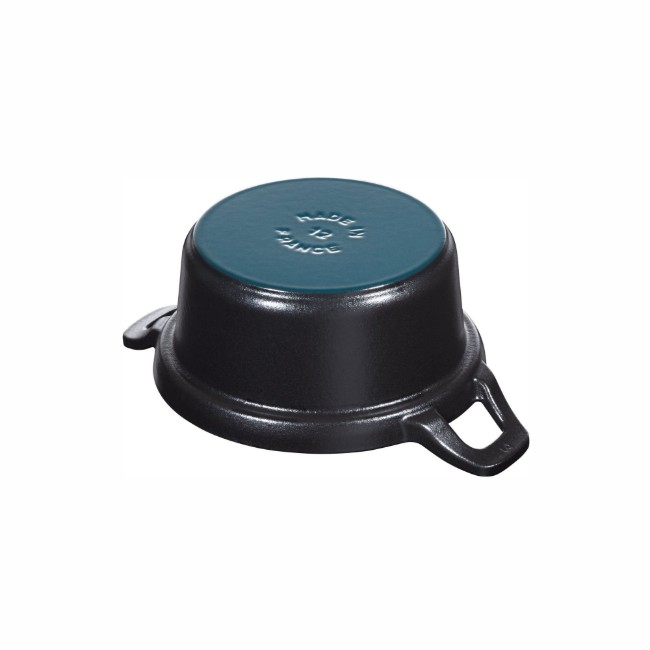 "Cocotte" съд за готвене, изработен от чугун 12 см/0,5 л, "Ла Кокет", <<Black>> - Стауб 