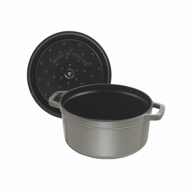 Кокотен съд за готвене 16 см/1,2 л, Graphite Grey - Staub