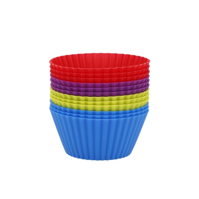 Комплект от 12 формички за мъфини, силиконови – производство на Kitchen Craft