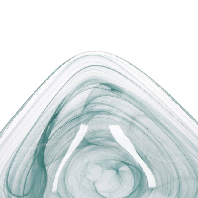 Стъклена купа за сервиране, 18 см, Green Swirl - марка Artesa