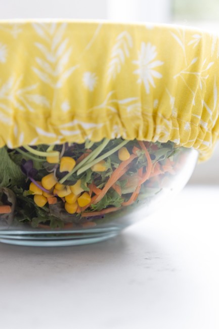 Комплект от 3 капака за купи, органичен памук - Natural Elements