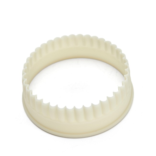 Комплект резачки за кръгли набраздени сладкиши от 9 части, полиамид - de Buyer