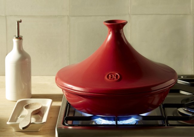 Tajine, керамична, 32,5 см/ 3 л, Burgundy - Emile Henry