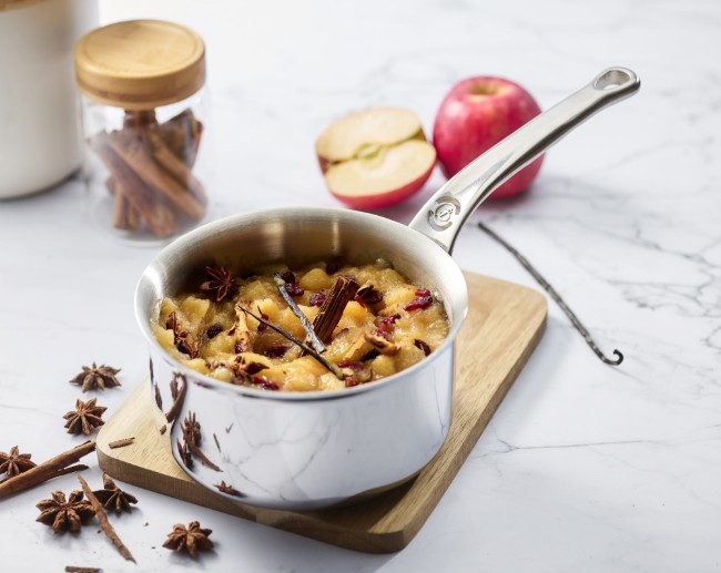 Комплект от 3 броя тенджери "Affinity", неръждаема стомана - марка "de Buyer"