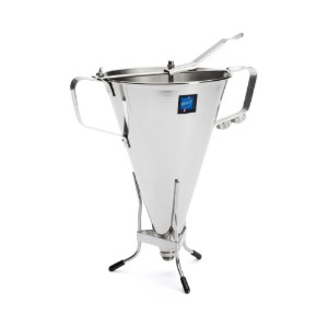 KWIK MAX бутална фуния за дозиране на тесто, със стойка, 3,3 л - марка "de Buyer"