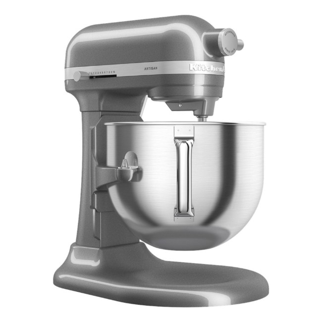 Стоящ миксер с повдигаща купа, 6,6 л, Artisan, модел 70, Contour Silver - KitchenAid