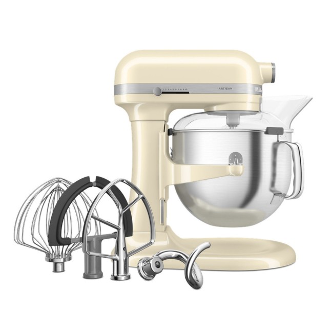 Миксер с повдигаща се купа, 6,6 л, модел 70, занаятчийски,  Almond Cream - KitchenAid