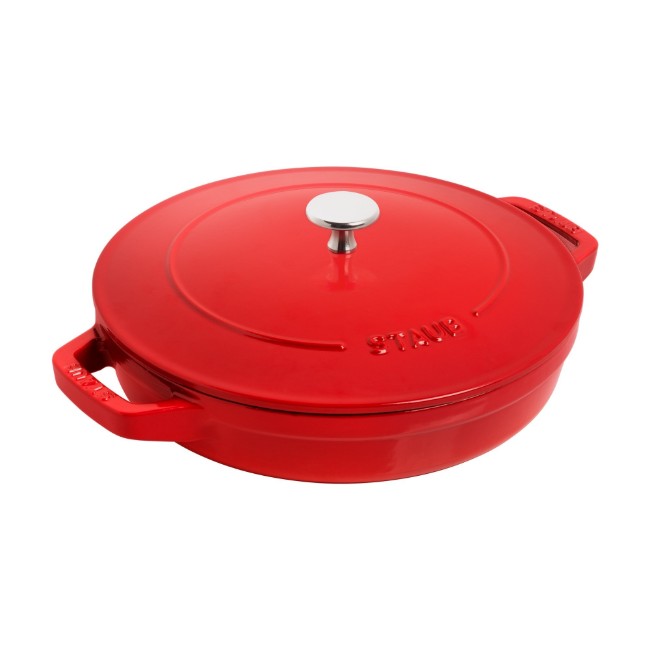 Комплект съдове Cocotte от 3 части, 24см, чугун, Cherry - Staub