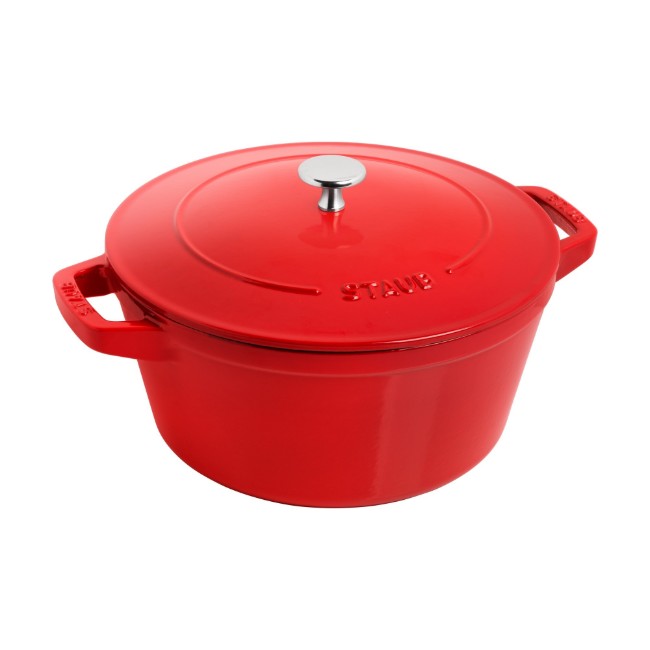 Комплект съдове Cocotte от 3 части, 24см, чугун, Cherry - Staub