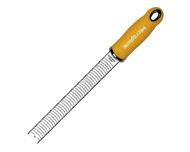 Ренде, хирургическа стомана, 32,5 x 3 см, Mustard Yellow - Microplane