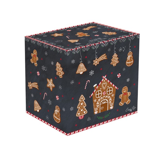 Комплект за сервиране на чай, порцелан, 350 мл., "GINGERBREAD" - Easy Life