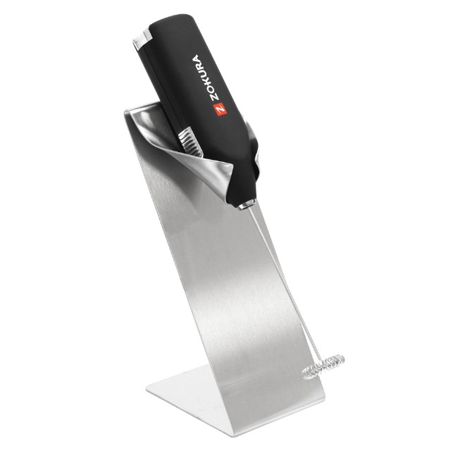 Пенообразувател за мляко, със стойка от неръждаема стомана - Zokura