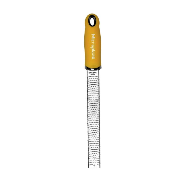 Ренде, хирургическа стомана, 32,5 x 3 см, Mustard Yellow - Microplane