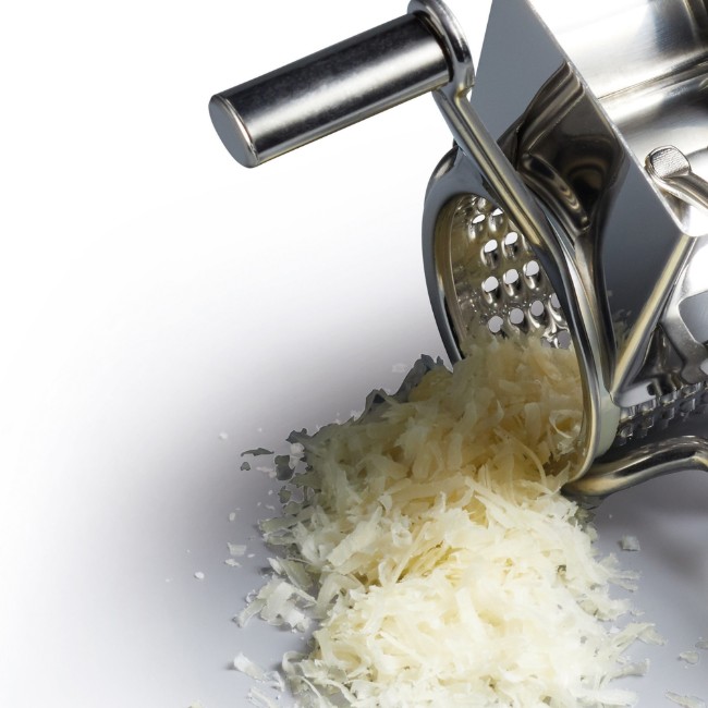 Ротационно ренде за сирене, неръждаема стомана, 21 x 12 см - MasterClass