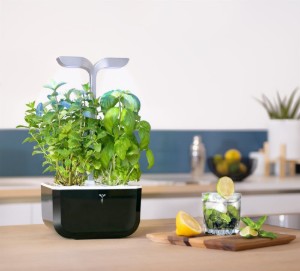 Саксия Exky "SMART Garden", Soft Black - Veritable