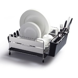 Сушилня за съдове, неръждаема стомана, 44,5 x 32 x 19,5, “MasterClass” - от Kitchen Craft