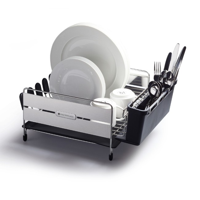 Сушилня за съдове, неръждаема стомана, 44,5 x 32 x 19,5, “MasterClass” - от Kitchen Craft