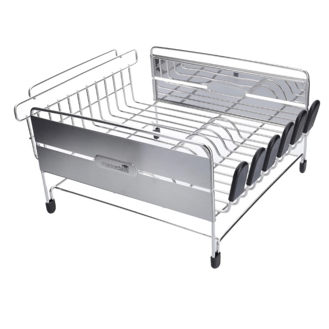 Сушилня за съдове, неръждаема стомана, 44,5 x 32 x 19,5, “MasterClass” - от Kitchen Craft