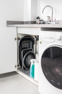 Сгъваем кош за пране “Smart Space”, полипропилен, 60,5 х 40 см - произведен от Kitchen Craft