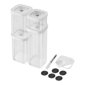 Комплект контейнери за съхранение, 6 части, с аксесоари, пластмаса, "Cube" - Zwilling