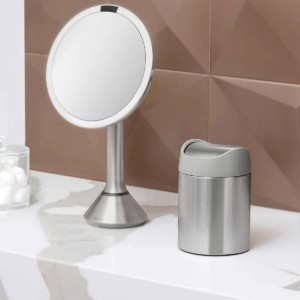 Мини кошче за боклук, 1,5 л, неръждаема стомана - simplehuman