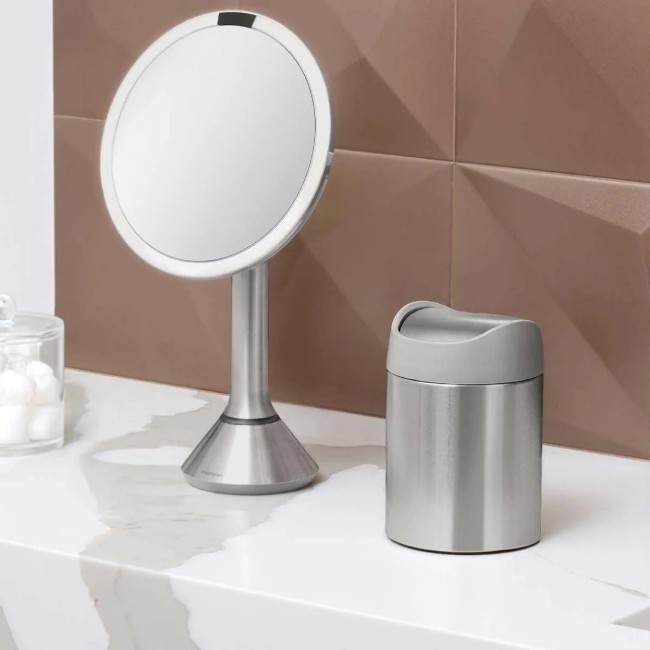 Мини кошче за боклук, 1,5 л, неръждаема стомана - simplehuman