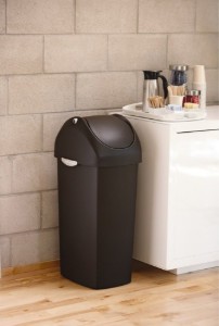 Кошче за боклук, 60 л, пластмаса - simplehuman