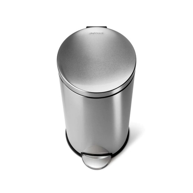 Кошче за боклук с педал, 30 л, неръждаема стомана - simplehuman